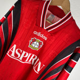 Bayer 04 Leverkusen 1997/98 Vintage Heimtrikot - M/L Aspirin