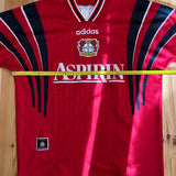 Bayer 04 Leverkusen 1997/98 Vintage Heimtrikot - M/L Aspirin