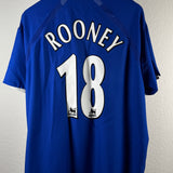 Everton FC 2003/04 Heimtrikot – Jubiläum – Rooney (#18) – Größe XL