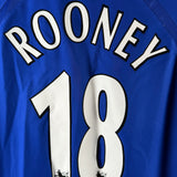 Everton FC 2003/04 Heimtrikot – Jubiläum – Rooney (#18) – Größe XL