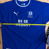 Everton FC 2003/04 Heimtrikot – Jubiläum – Rooney (#18) – Größe XL