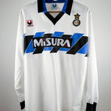 Rarität! Inter Milan 1990/91 Vintage Auswärts Away Trikot - L