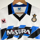 Rarität! Inter Milan 1990/91 Vintage Auswärts Away Trikot - L
