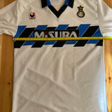 Rarität! Inter Milan 1990/91 Vintage Auswärts Away Trikot - L