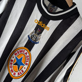 Newcastle United 1998/99 Heimtrikot – Shearer (#9) – Größe L