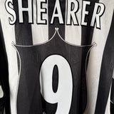 Newcastle United 1998/99 Heimtrikot – Shearer (#9) – Größe L