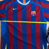 FC Barcelona 2005/06 Heimtrikot – Ronaldinho (#10) – Größe XL