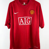 Manchester United 2007/08 Ronaldo Heimtrikot (XL)