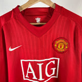 Manchester United 2007/08 Ronaldo Heimtrikot (XL)