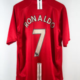 Manchester United 2007/08 Ronaldo Heimtrikot (XL)