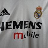 Real Madrid 2004/05 Heimtrikot – Ronaldo #9 – Größe XL