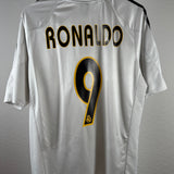 Real Madrid 2004/05 Heimtrikot – Ronaldo #9 – Größe XL