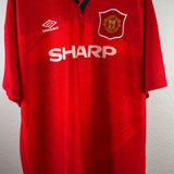Manchester United 1994/95 Heimtrikot – Cantona #7 – Größe XL