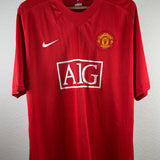 Manchester United 2007/08 Heimtrikot – Ronaldo #7 – Größe 2XL