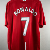 Manchester United 2007/08 Heimtrikot – Ronaldo #7 – Größe 2XL