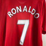 Manchester United 2007/08 Heimtrikot – Ronaldo #7 – Größe 2XL