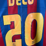 FC Barcelona 2005/06 Heimtrikot – Deco #20 – Größe XL