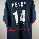 Arsenal 2002/03 Auswärtstrikot – Henry #14 – Größe XL