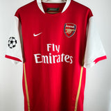 Arsenal 2007/08 Heimtrikot - Rosicky Champions League Edition L