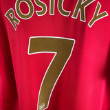 Arsenal 2007/08 Heimtrikot - Rosicky Champions League Edition L