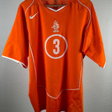 Niederlande 2004 Heimtrikot – Stam #3 – Größe XL