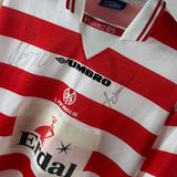 1. FSV Mainz 05 1998/99 Heimtrikot – mit Autogrammen – Größe XL