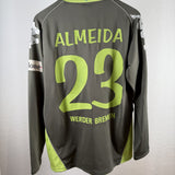 Werder Bremen 2007/08 Auswärtstrikot – Almeida (#23) – XL – Matchworn signiert
