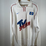 Hamburger SV 2001/02 Heimtrikot – Fukal (XXL) – Langarm – Spielerversion – XL