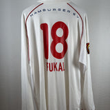 Hamburger SV 2001/02 Heimtrikot – Fukal (XXL) – Langarm – Spielerversion – XL