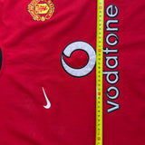Manchester United 2003/04 Heimtrikot – Langarm – Cristiano Ronaldo (#7) – Größe M