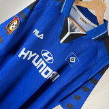 🔵⚪ Hamburger SV Auswärtstrikot 1997/98 – Fila – Groth #7 – Größe L/XL
