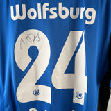 VfL Wolfsburg 2006/07 Auswärtstrikot  – Dejagah #7 – mit Autogramm – Größe XL