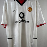 Manchester United 2002/03 Auswärtstrikot – Beckham #7 – Größe XL