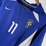 Brasilien 2002 Auswärtstrikot – Ronaldinho – Größe M