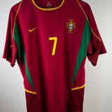 Portugal 2002 Heimtrikot – Figo #7 – Größe M
