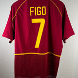 Portugal 2002 Heimtrikot – Figo #7 – Größe M