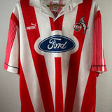 Vintage 1. FC Köln 1995/96 Heimtrikot – Polster #9 – Größe XL