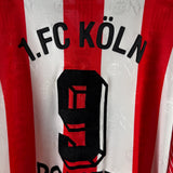 Vintage 1. FC Köln 1995/96 Heimtrikot – Polster #9 – Größe XL