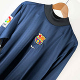 🧤 FC Barcelona Torwarttrikot 1998/99 – TW 2 – Nike – Langarm – M