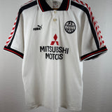 Eintracht Frankfurt 1996/97 Auswärtstrikot – Größe M – mit Autogrammen