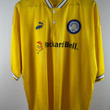 Leeds United 1996/97 Auswärtstrikot – XL – Puma – Packard Bell