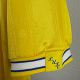 Leeds United 1996/97 Auswärtstrikot – XL – Puma – Packard Bell