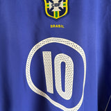 Brasilien 2004 Auswärtstrikot – Ronaldinho #10 – Größe XL