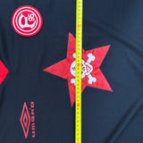 Fortuna Düsseldorf 2002 Auswärtstrikot – Sonderedition „Die Toten Hosen“ – Größe XL