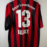 Bayer Leverkusen 2000/01 Heimtrikot – Ballack #13 – Größe XL