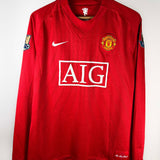 Manchester United 2008 Heimtrikot (L) – Ronaldo – Langarm