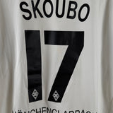 Borussia Mönchengladbach 2002/03 Heimtrikot – Skoubo #17 – 2 Autogramme – Größe XL