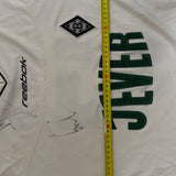 Borussia Mönchengladbach 2002/03 Heimtrikot – Skoubo #17 – 2 Autogramme – Größe XL