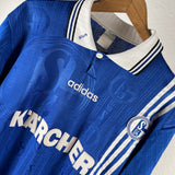 Schalke 04 1996/97 Vintage Heimtrikot – L – Kärcher