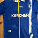 Schalke 04 1996/97 Vintage Heimtrikot – L – Kärcher